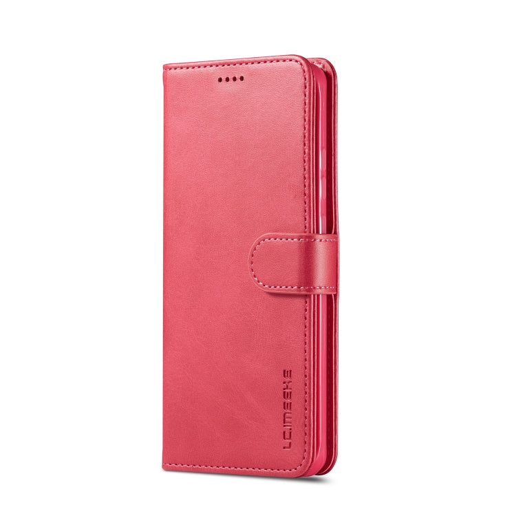 For Huawei P40 LC.IMEEKE Calf Texture Horizontal Flip Leather Case, with Holder & Card Slots & Wallet & Photo Frame