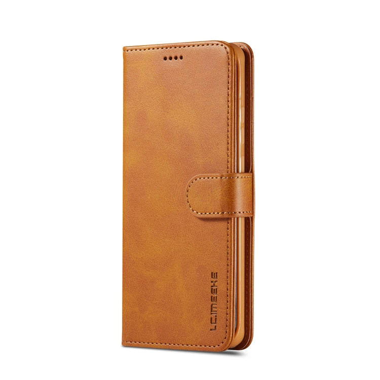 For Huawei P40 LC.IMEEKE Calf Texture Horizontal Flip Leather Case, with Holder & Card Slots & Wallet & Photo Frame