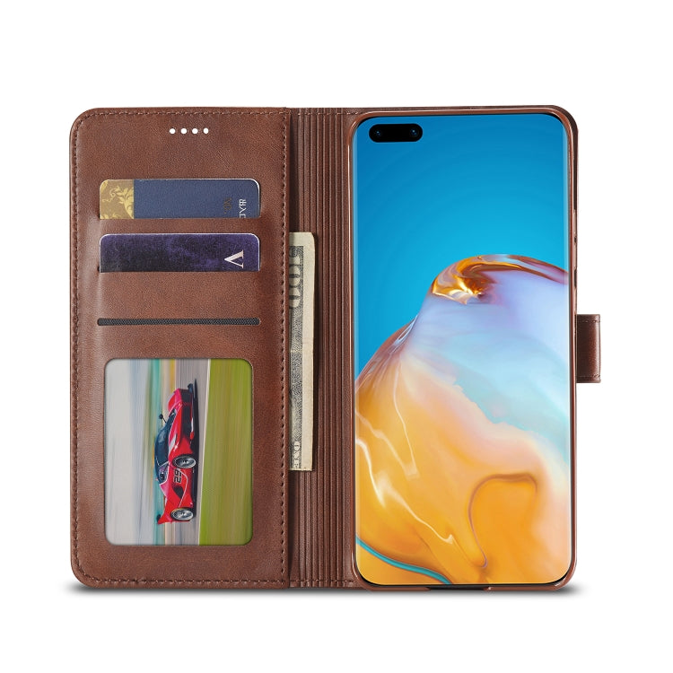 For Huawei P40 Pro LC.IMEEKE Calf Texture Horizontal Flip Leather Case, with Holder & Card Slots & Wallet & Photo Frame