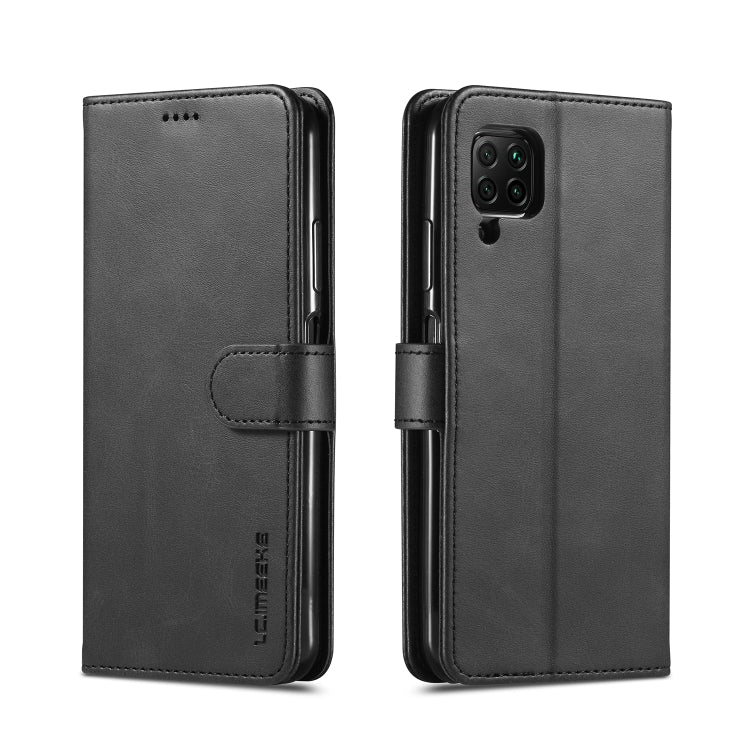 For Huawei P40 Lite / nova 6 SE LC.IMEEKE Calf Texture Horizontal Flip Leather Case, with Holder & Card Slots & Wallet & Photo Frame