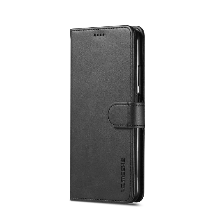 For Huawei P40 Lite / nova 6 SE LC.IMEEKE Calf Texture Horizontal Flip Leather Case, with Holder & Card Slots & Wallet & Photo Frame