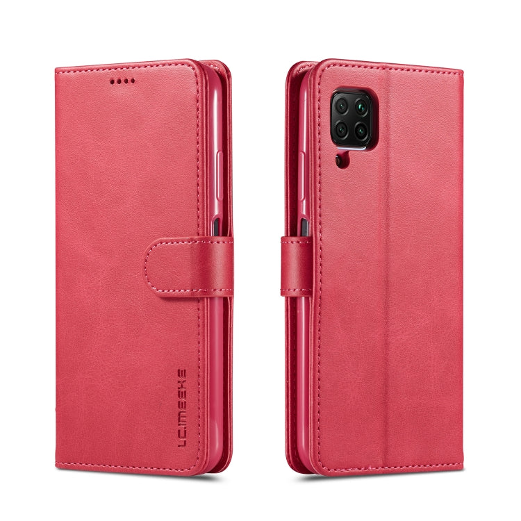 For Huawei P40 Lite / nova 6 SE LC.IMEEKE Calf Texture Horizontal Flip Leather Case, with Holder & Card Slots & Wallet & Photo Frame