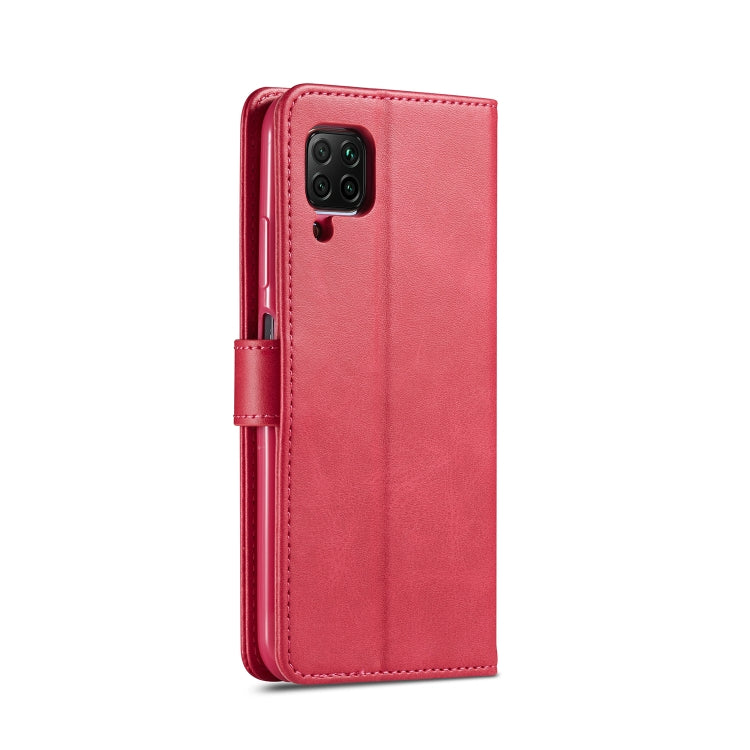 For Huawei P40 Lite / nova 6 SE LC.IMEEKE Calf Texture Horizontal Flip Leather Case, with Holder & Card Slots & Wallet & Photo Frame
