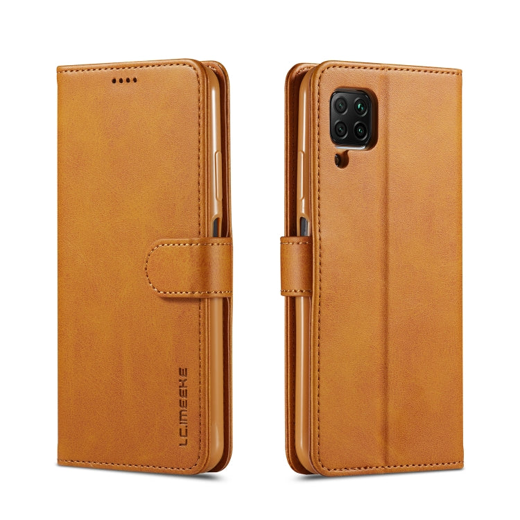 For Huawei P40 Lite / nova 6 SE LC.IMEEKE Calf Texture Horizontal Flip Leather Case, with Holder & Card Slots & Wallet & Photo Frame