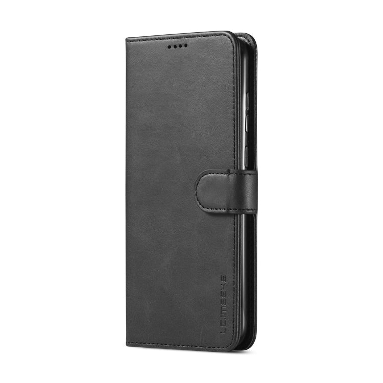 For Galaxy A11 / M11 LC.IMEEKE Calf Texture Horizontal Flip Leather Case, with Holder & Card Slots & Wallet & Photo Frame