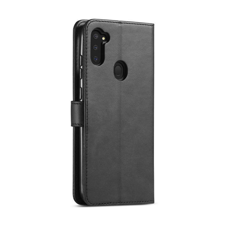 For Galaxy A11 / M11 LC.IMEEKE Calf Texture Horizontal Flip Leather Case, with Holder & Card Slots & Wallet & Photo Frame
