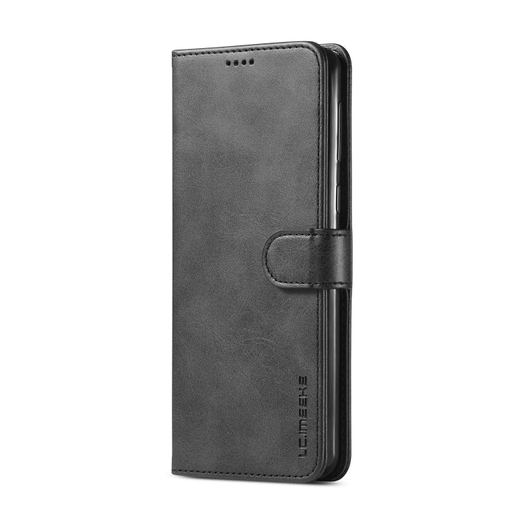 For Galaxy A21 LC.IMEEKE Calf Texture Horizontal Flip Leather Case, with Holder & Card Slots & Wallet & Photo Frame