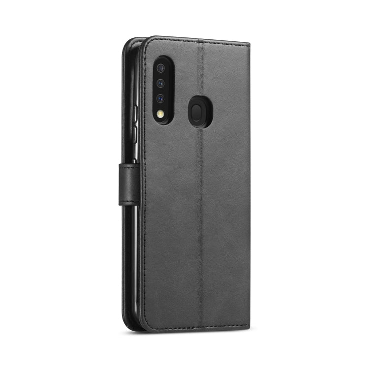 For Galaxy A70e LC.IMEEKE Calf Texture Horizontal Flip Leather Case, with Holder & Card Slots & Wallet & Photo Frame