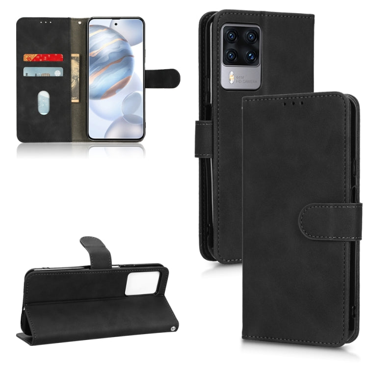 For Cubot X50 Skin Feel Magnetic Flip Leather Phone Case