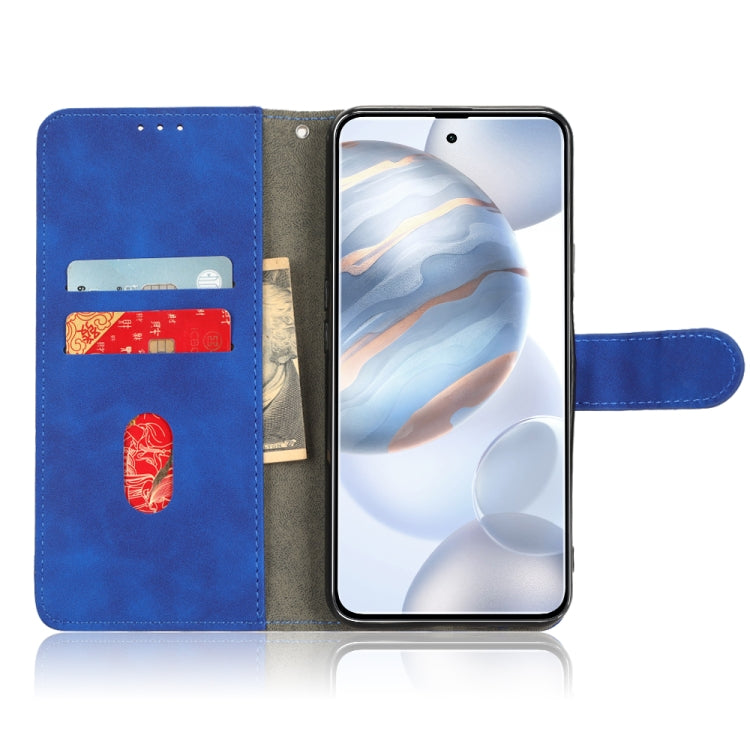 For Cubot X50 Skin Feel Magnetic Flip Leather Phone Case