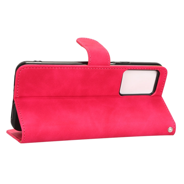 For Cubot X50 Skin Feel Magnetic Flip Leather Phone Case