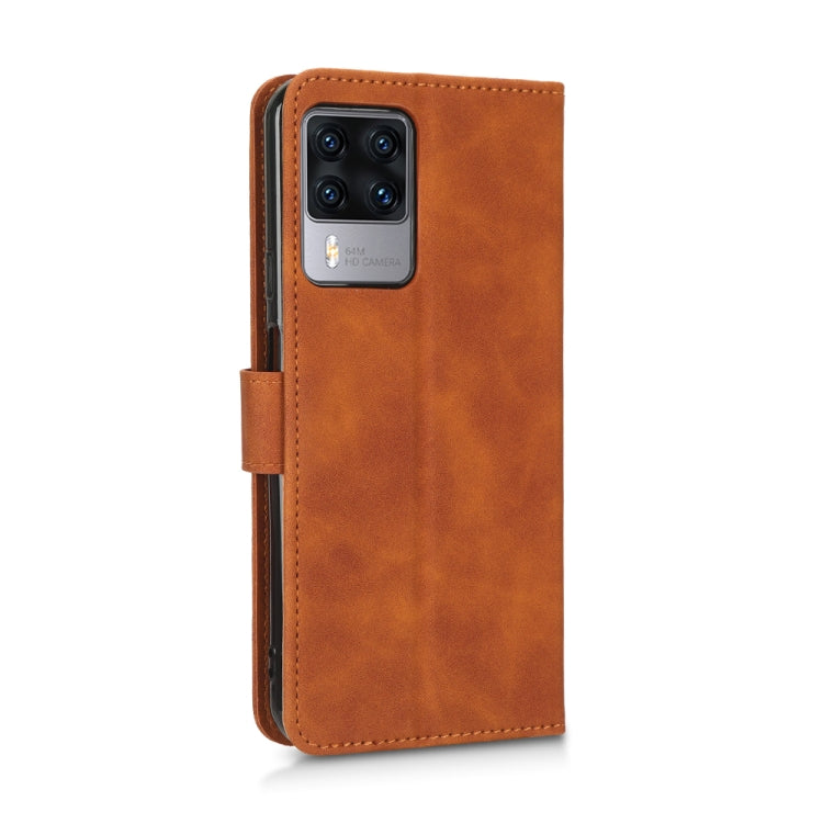 For Cubot X50 Skin Feel Magnetic Flip Leather Phone Case