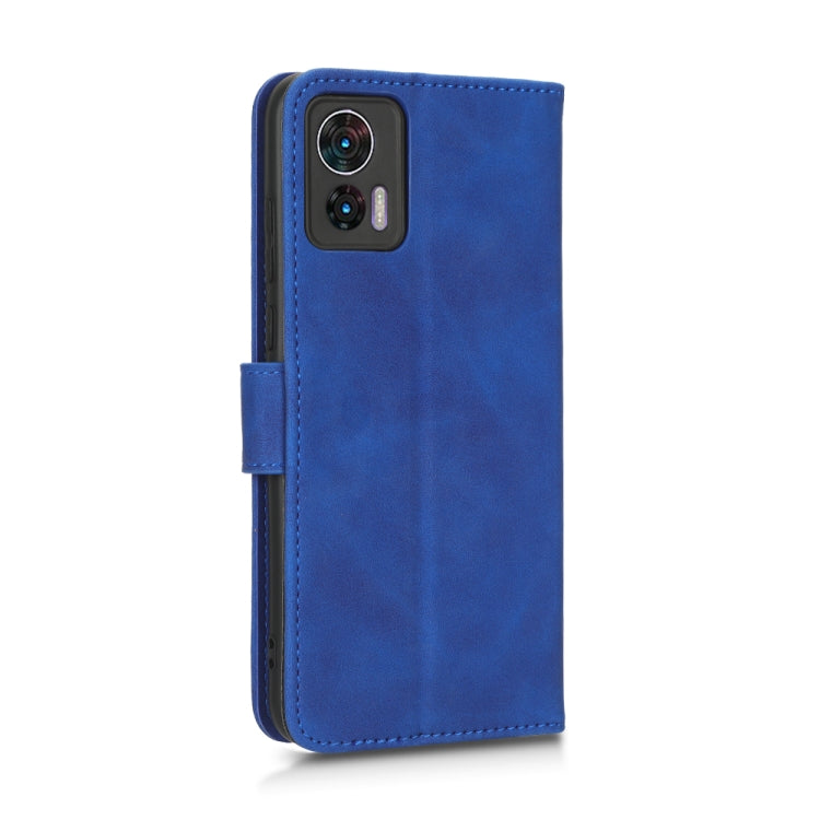 For Motorola Edge 30 Lite / 30 Neo Skin Feel Magnetic Flip Leather Phone Case