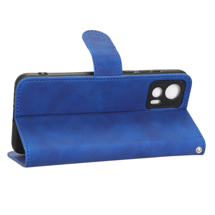 For Motorola Edge 30 Lite / 30 Neo Skin Feel Magnetic Flip Leather Phone Case