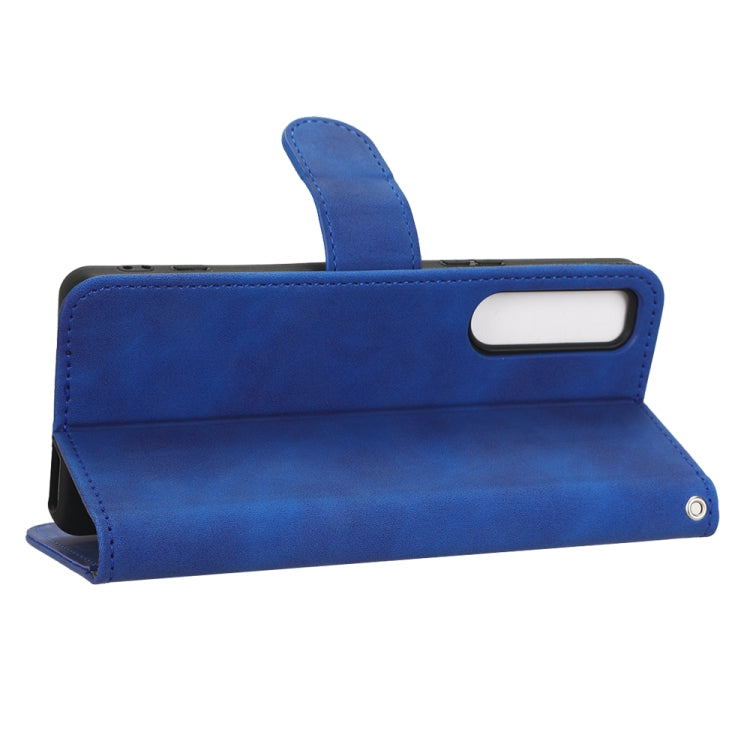 For Sony Xperia 5 IV Skin Feel Magnetic Flip Leather Phone Case