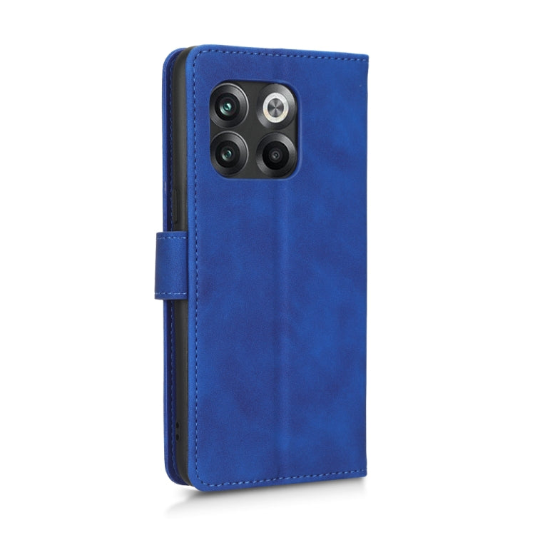 For OnePlus 10T 5G Skin Feel Magnetic Flip Leather Phone Case