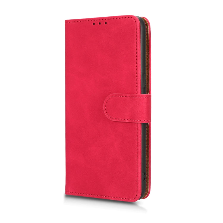 For OnePlus 10T 5G Skin Feel Magnetic Flip Leather Phone Case