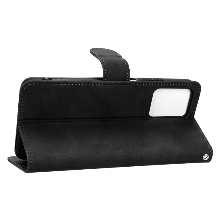 For ZTE Blade A72 5G Skin Feel Magnetic Flip Leather Phone Case