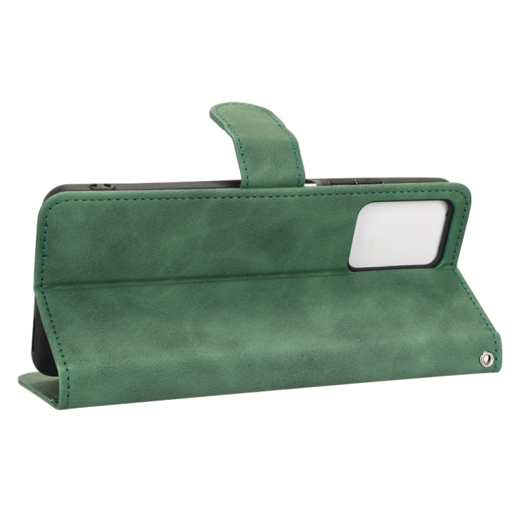 For ZTE Blade A72 5G Skin Feel Magnetic Flip Leather Phone Case