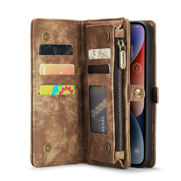For iPhone 14 Plus CaseMe 008 Detachable Multifunctional Leather Phone Case