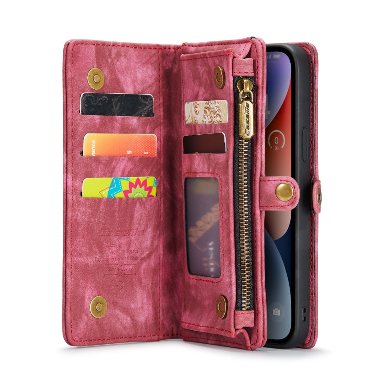 For iPhone 14 Plus CaseMe 008 Detachable Multifunctional Leather Phone Case