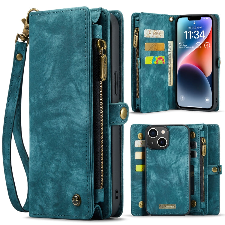 For iPhone 14 Plus CaseMe 008 Detachable Multifunctional Leather Phone Case