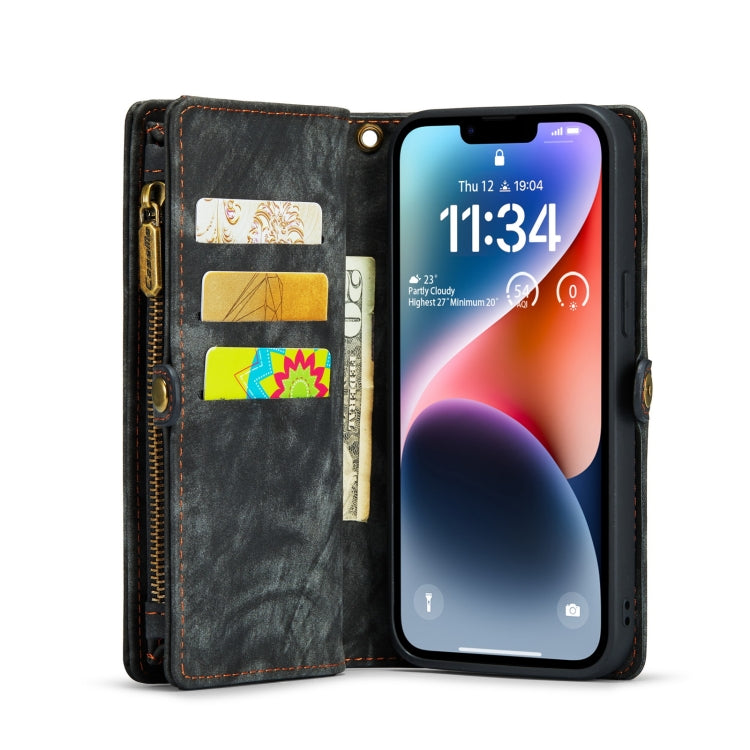 For iPhone 14 Plus CaseMe 008 Detachable Multifunctional Leather Phone Case