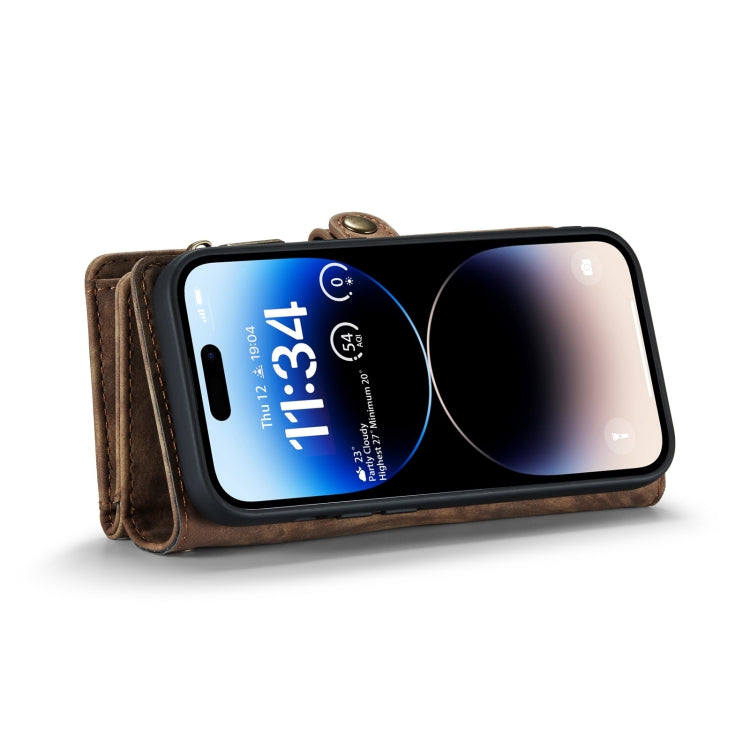 For iPhone 14 Pro CaseMe 008 Detachable Multifunctional Leather Phone Case