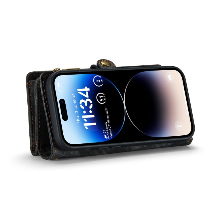 For iPhone 14 Pro CaseMe 008 Detachable Multifunctional Leather Phone Case