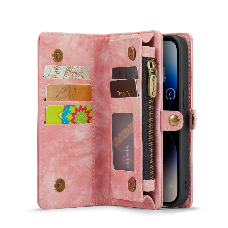 For iPhone 14 Pro CaseMe 008 Detachable Multifunctional Leather Phone Case