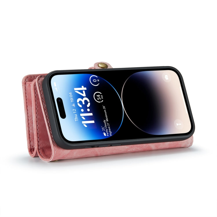 For iPhone 14 Pro CaseMe 008 Detachable Multifunctional Leather Phone Case