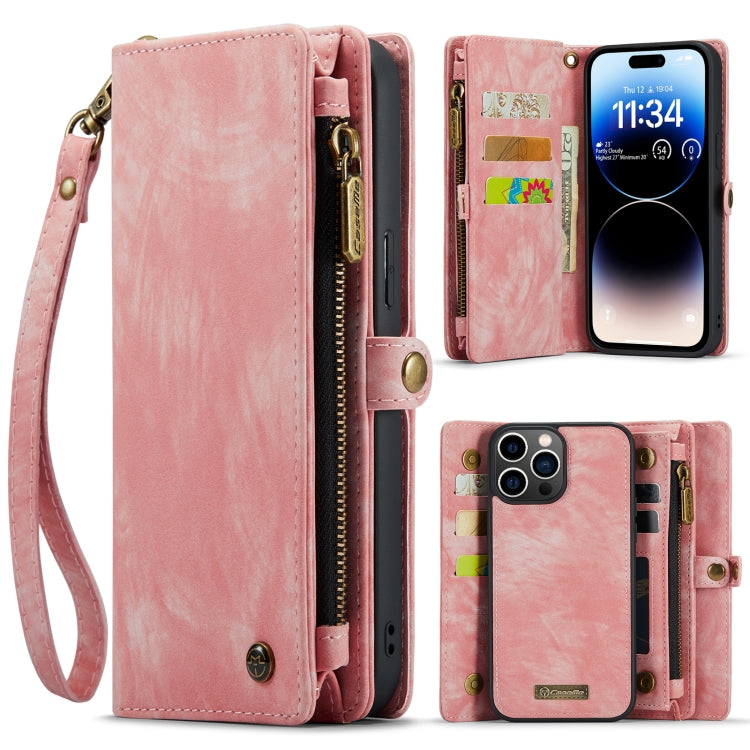 For iPhone 14 Pro Max CaseMe 008 Detachable Multifunctional Leather Phone Case