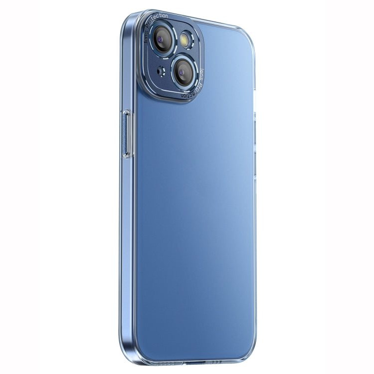 For iPhone 14 PC Crystal Clear Frosted Phone Case