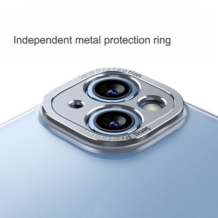 For iPhone 14 PC Crystal Clear Frosted Phone Case