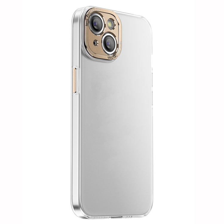 For iPhone 13 PC Crystal Clear Frosted Phone Case