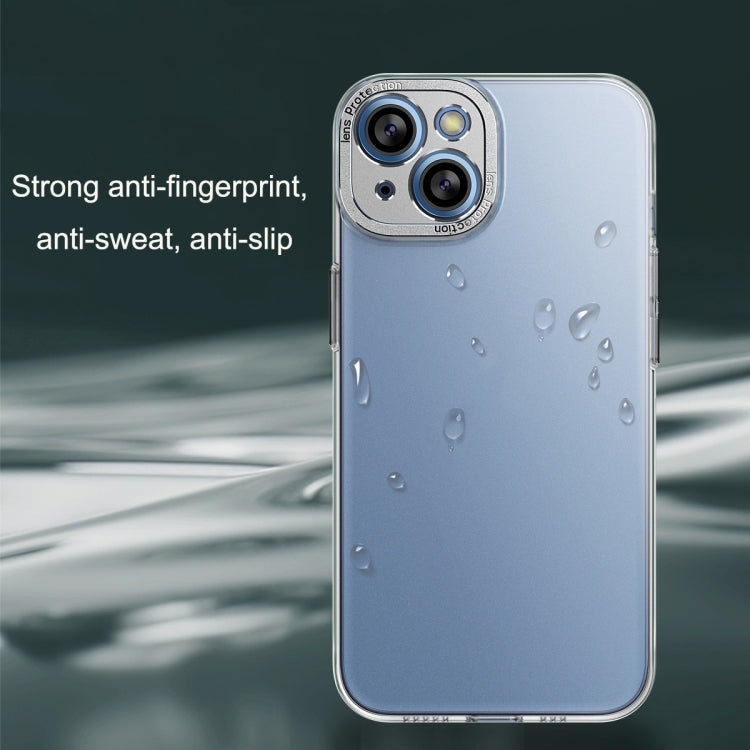 For iPhone 13 PC Crystal Clear Frosted Phone Case