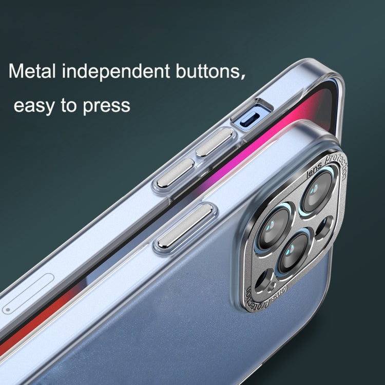 For iPhone 13 Pro Max PC Crystal Clear Frosted Phone Case