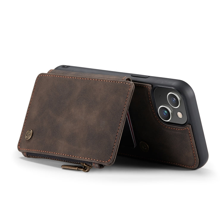 For iPhone 14 CaseMe C20 Multifunctional Leather Phone Case