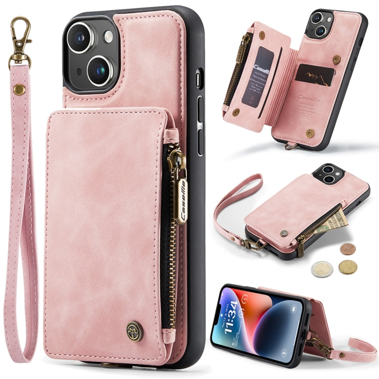 For iPhone 14 CaseMe C20 Multifunctional Leather Phone Case