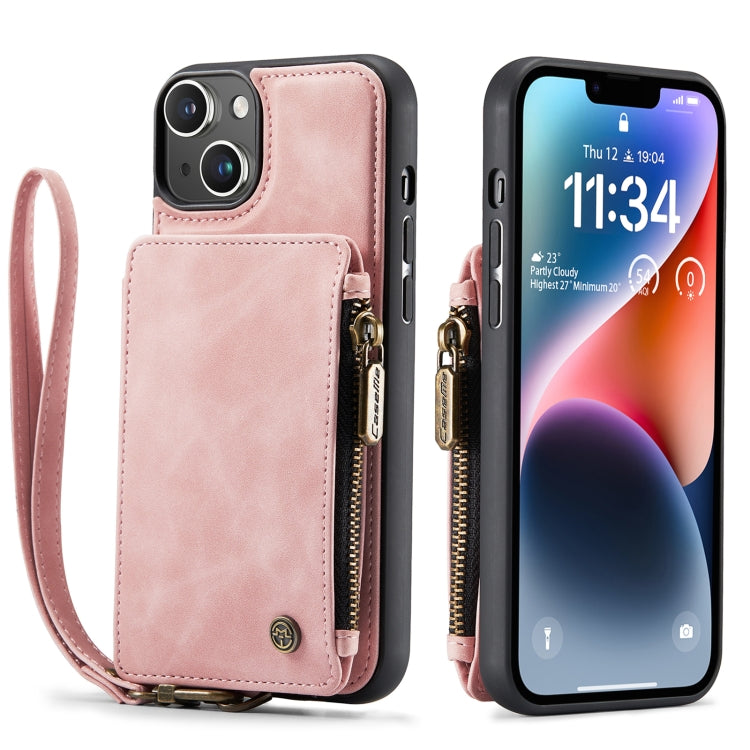 For iPhone 14 CaseMe C20 Multifunctional Leather Phone Case