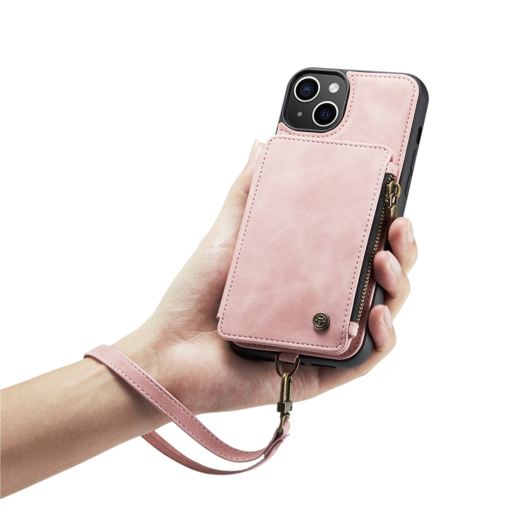 For iPhone 14 CaseMe C20 Multifunctional Leather Phone Case