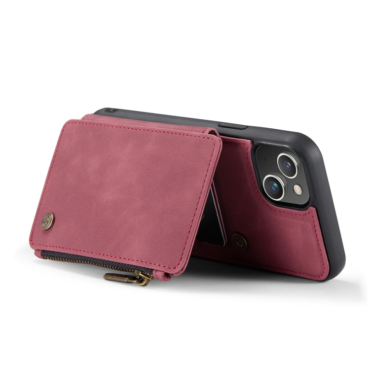 For iPhone 14 Plus CaseMe C20 Multifunctional Leather Phone Case