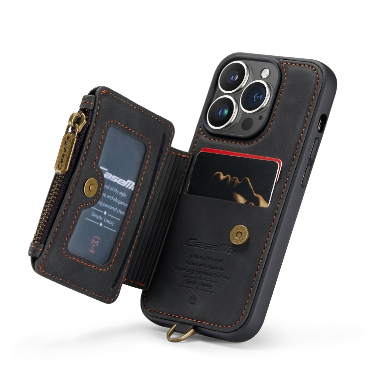 For iPhone 14 Pro CaseMe C20 Multifunctional Leather Phone Case