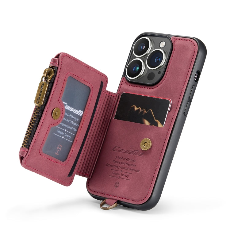 For iPhone 14 Pro CaseMe C20 Multifunctional Leather Phone Case