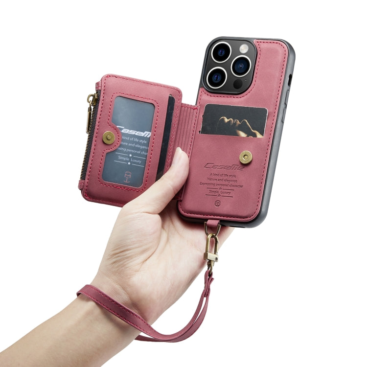 For iPhone 14 Pro CaseMe C20 Multifunctional Leather Phone Case