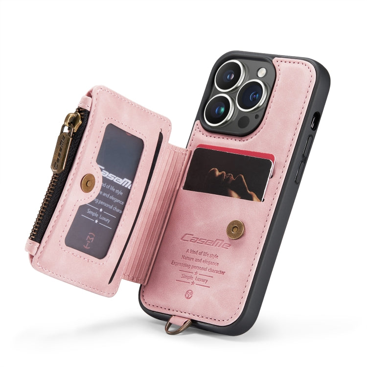 For iPhone 14 Pro CaseMe C20 Multifunctional Leather Phone Case