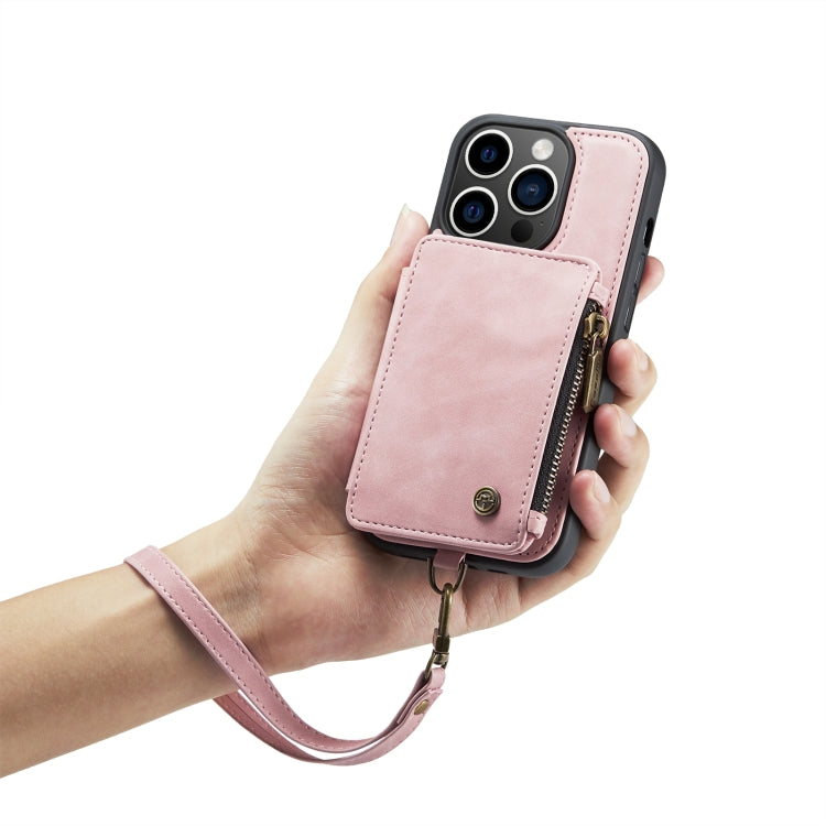 For iPhone 14 Pro CaseMe C20 Multifunctional Leather Phone Case