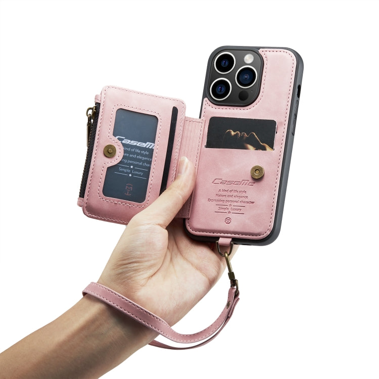 For iPhone 14 Pro CaseMe C20 Multifunctional Leather Phone Case