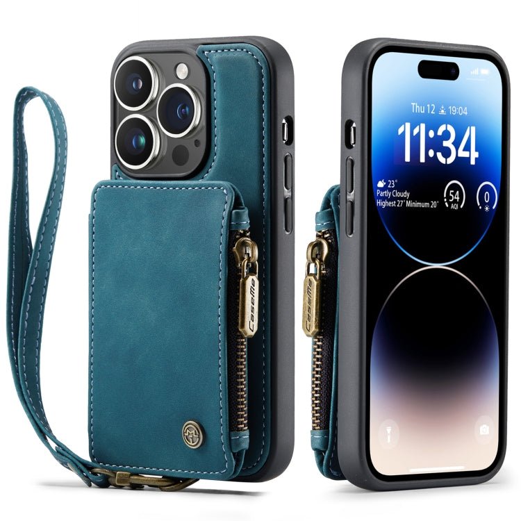 For iPhone 14 Pro CaseMe C20 Multifunctional Leather Phone Case