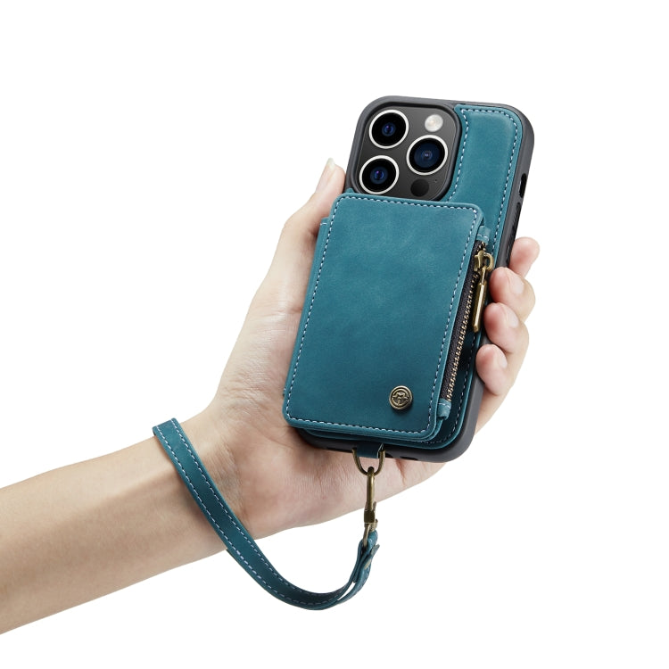 For iPhone 14 Pro CaseMe C20 Multifunctional Leather Phone Case